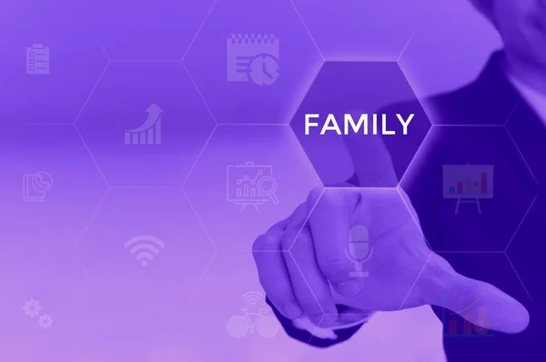 FAMILY - technology and business concept