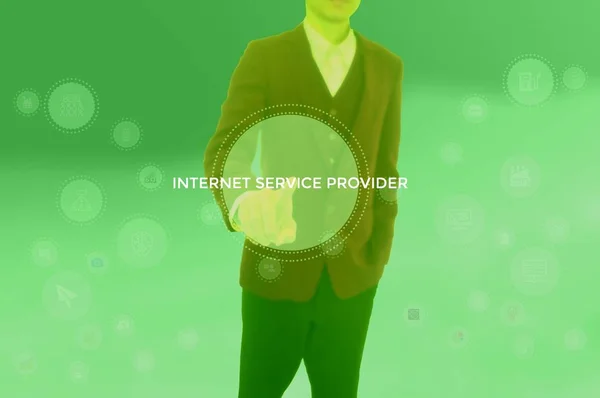 Internet Service Provider - business concept