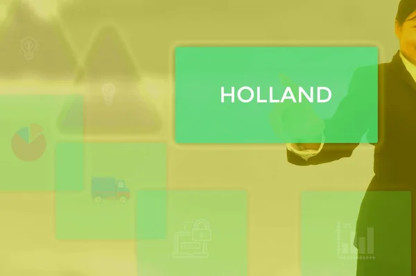 HOLLAND - technology and business concept