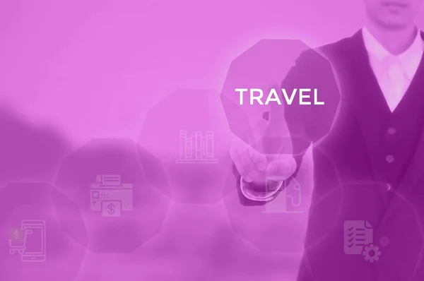 TRAVEL - technology and business concept