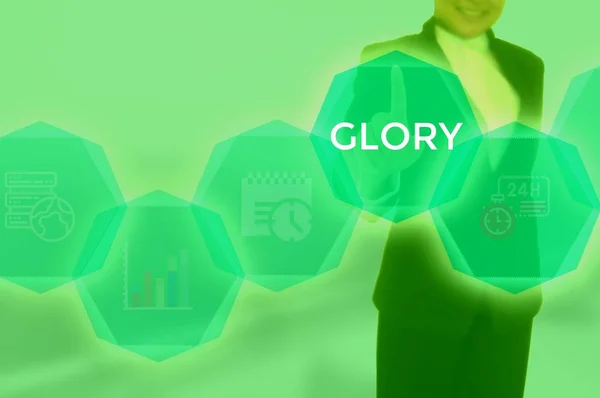 GLORY - technology and business concept