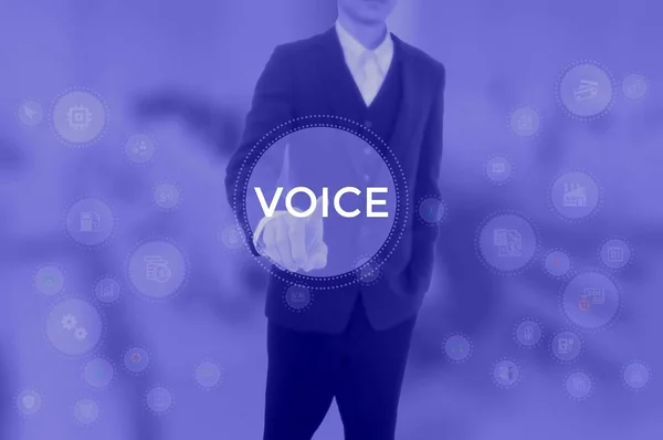 VOICE - technology and business concept