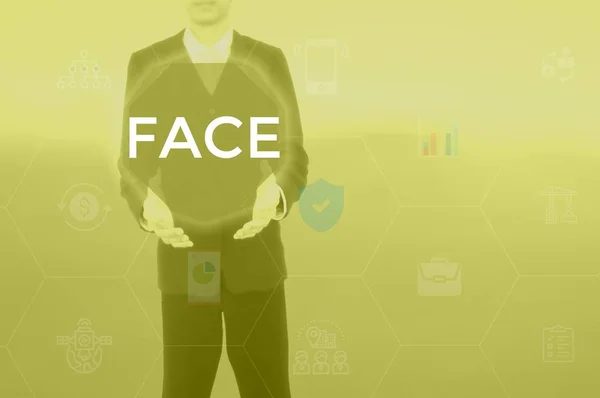 FACE - technology and business concept