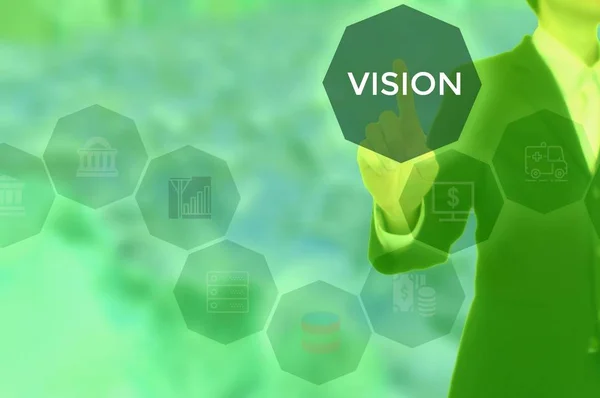 VISION - technology and business concept