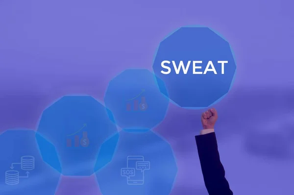 SWEAT - technology and business concept