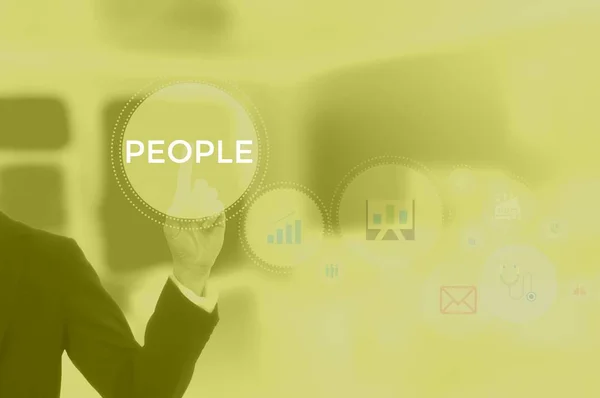 PEOPLE - technology and business concept