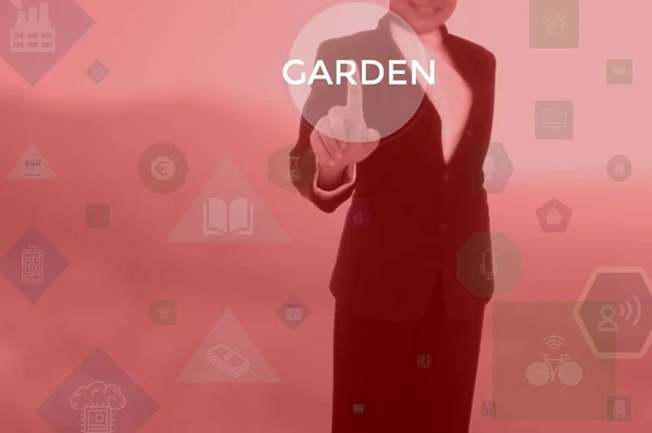 GARDEN - technology and business concept