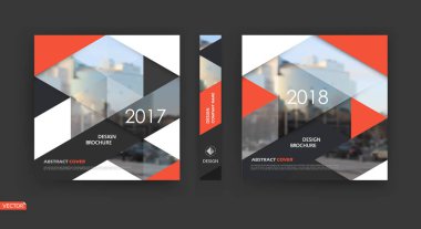 Soyut şablonu. Süslü a4 broşür kapak tasarımı. Bilgi: başlık çerçevesi. Başlık sayfası modeli küme. Modern vektör ön sayfa sanat. Kent kent sokak dokusu. Yama üçgenler mozaik simgesi. Reklam el ilanı metni