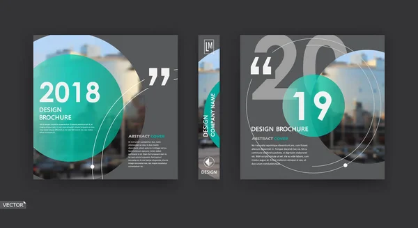 Abstracte Patch Brochure Omslag Ontwerp Zwarte Info Banner Frame Techno — Stockvector