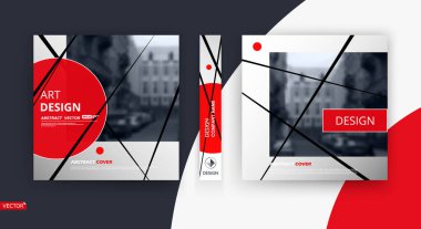 Soyut yama broşürü kapağı tasarımı, ihtişam uzay teknolojisi, dijital galaksi, ışık ışınları ışıltısı, kozmik matematik, sim üçgeni, parlak geometrik parlaklık figürü, parlak parlaklık figürü, kırmızı, vektör.