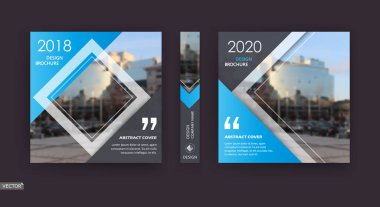 Soyut yama broşür kapağı tasarımı. Siyah bilgi veri pankartı çerçevesi. Tekno başlık sayfası modeli seti. Modern vektör ön sayfa sanatı. Kentsel şehir tanıtım dokusu. Mavi atıf figürü simgesi. İlan metni yazı tipi