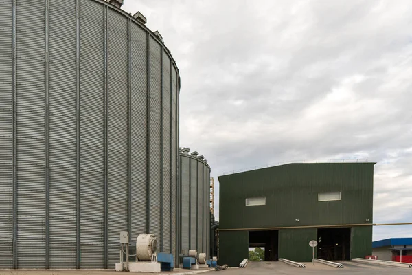 Moderne Lift Graandroogcomplex Landbouwsector — Stockfoto