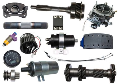 Otomatik için kolaj parçaları 