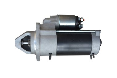 Bir araba için elektrikli marş