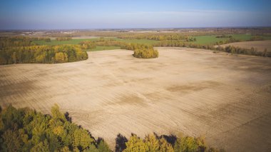 Sonbahar manzara. Çekim manzara