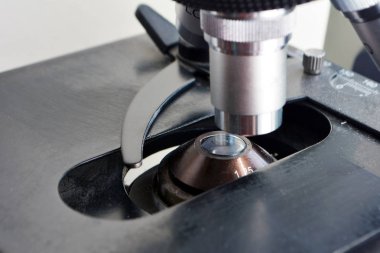 laboratuvar mikroskop için kan analizi