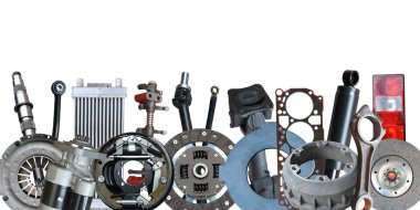 Araba parçaları izole sınırları