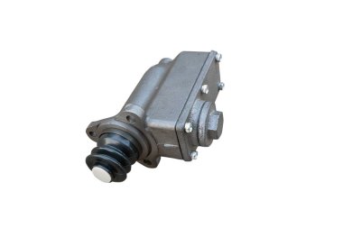 Debriyaj silindir üzerinde beyaz izole