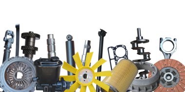 Araba parçaları izole sınırları