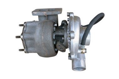 Yeni Turbo araba motor göl kenarında