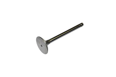 Beyaz arkaplanda izole edilmiş içten yanmalı motor.