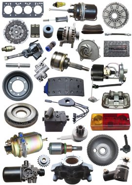 Otomatik için kolaj parçaları