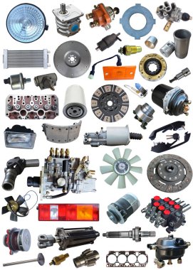 Otomatik için kolaj parçaları