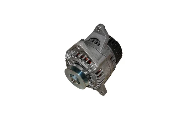 Alternador Imagem Alternador Carro Isolado Branco — Fotografia de Stock