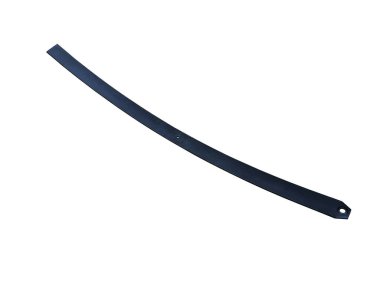 Beyaz arka planda yay süspansiyon kamyonu izole edildi. Yeni yedek parça tamirhanesi.