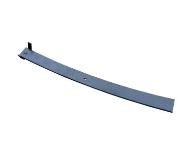 Beyaz arka planda yay süspansiyon kamyonu izole edildi. Yeni yedek parça tamirhanesi.