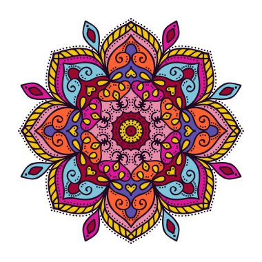 Mandala vektör çizim