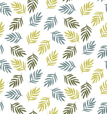 Çiçek doodle sorunsuz vektör desen