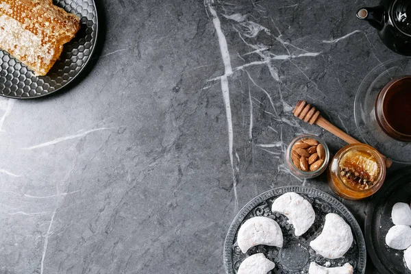 Különböző hagyományos görög édességek cookie-k — Stock Fotó
