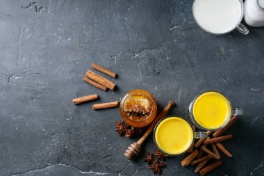 Altın zerdeçal süt