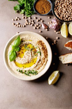 Humus zeytinyağı ile