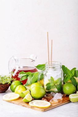 Buzlu çay yapmak için Malzemeler