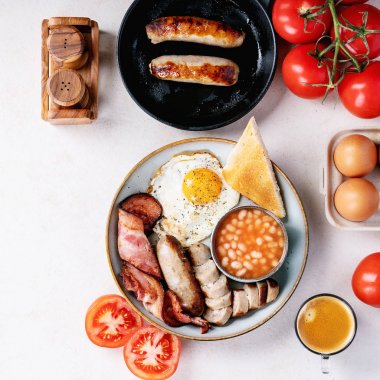 geleneksel İngiliz kahvaltısı