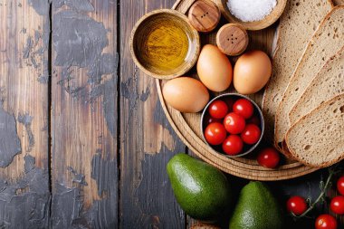 Avacado tost yapmak için Malzemeler