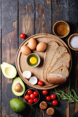 Avacado tost yapmak için Malzemeler