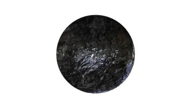 bir shpere beyaz bir arka plan üzerinde izole yapısı ile 3D render