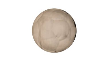 bir shpere beyaz bir arka plan üzerinde izole yapısı ile 3D render