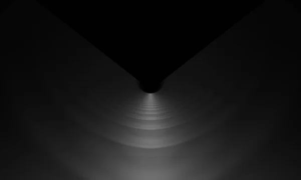 어두운 로드의 렌더링 — 스톡 사진
