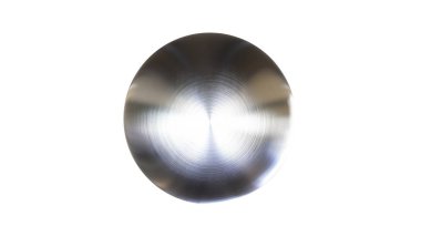 bir shpere beyaz bir arka plan üzerinde izole yapısı ile 3D render