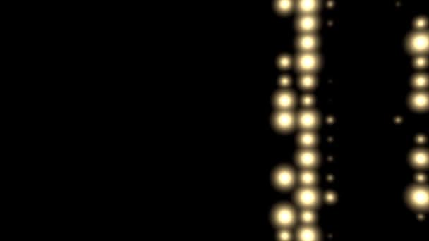 rendu 3d d'une animation flash isolée sur noir grand pour une utilisation de transition 