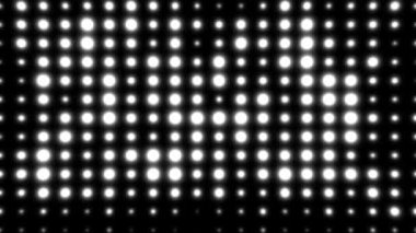 Geçiş kullanımı için siyah büyük izole bir flaş ışığı animasyon 3d render