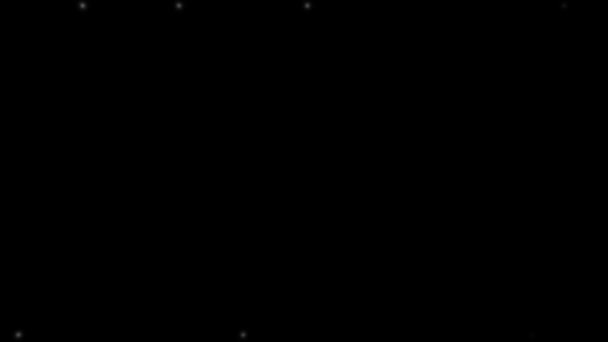 rendu 3d d'une animation flash isolée sur noir grand pour une utilisation de transition 