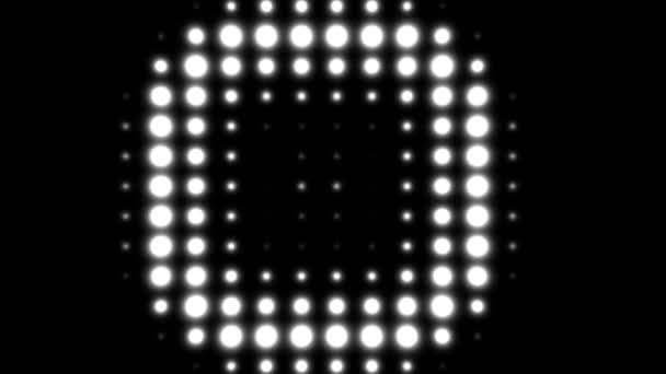 rendu 3d d'une animation flash isolée sur noir grand pour une utilisation de transition 