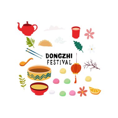 Dongzhi Festivali Kutlama Yemekleri ve Festival Dekorasyonları