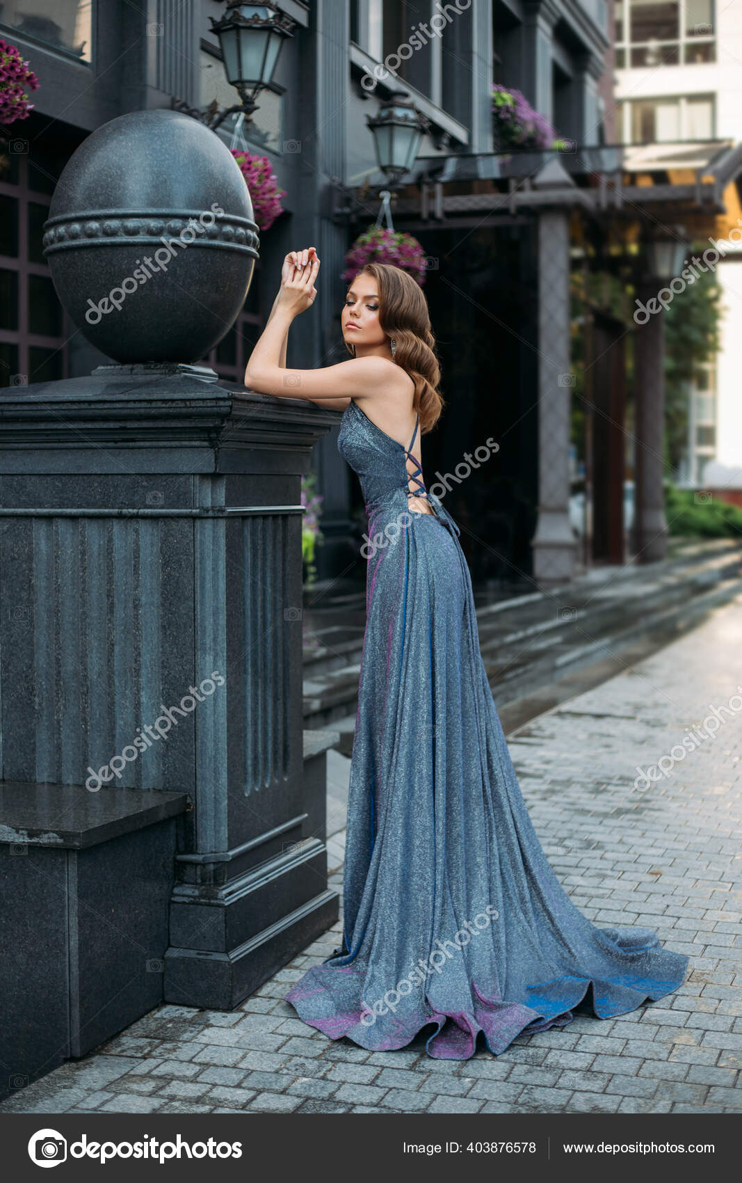 Azul areado vestido 2025