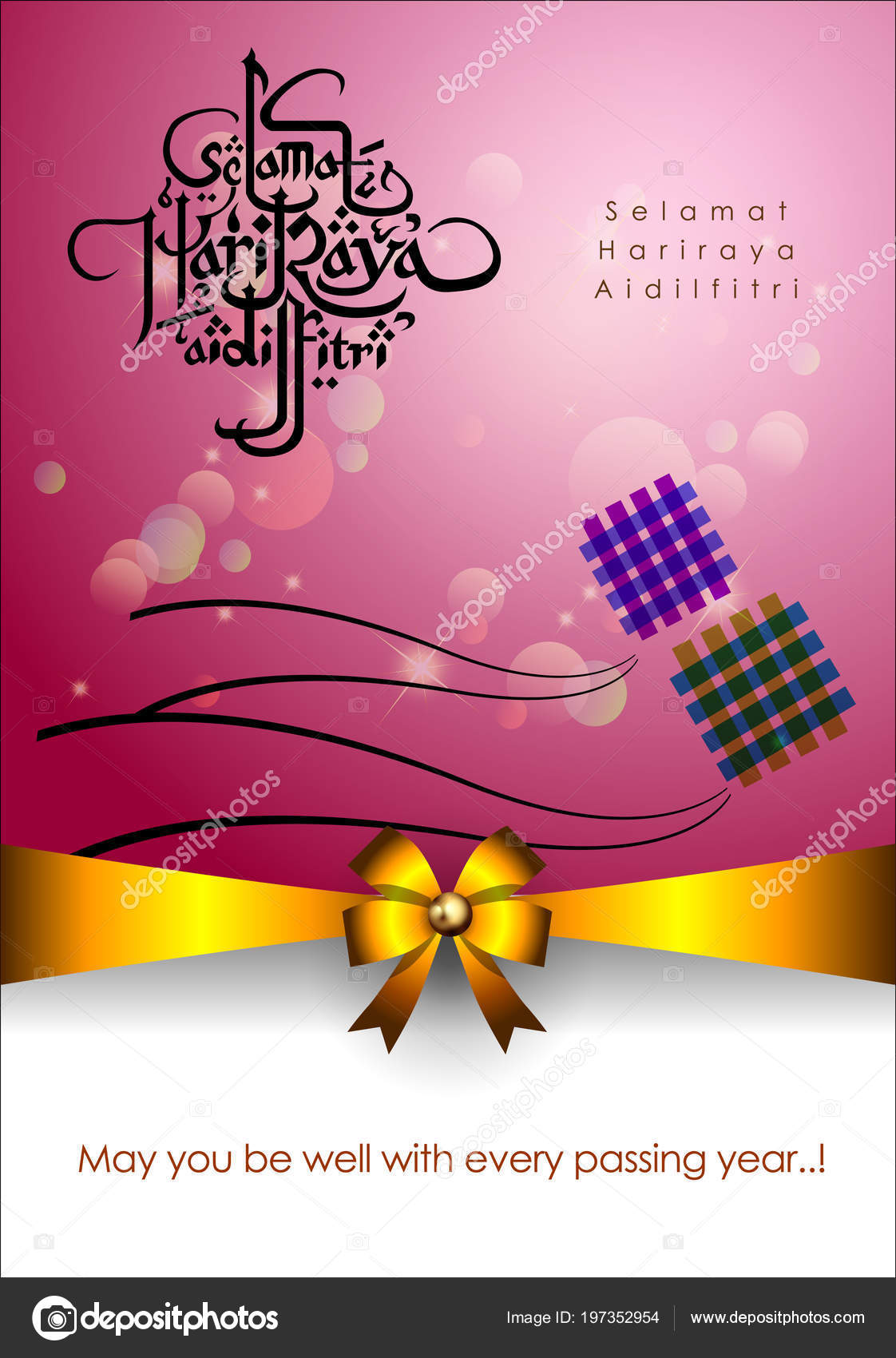 Aidilfitri Graphic Design Selama Hari Raya Aidilfitri Literally Means Feast Vector Image By C Legendofsinbatt Gmail Com Vector Stock 197352954